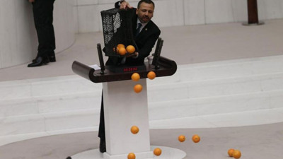 CHP'li Erbay'dan bütçe görüşmelerinde 'portakallı' tepki