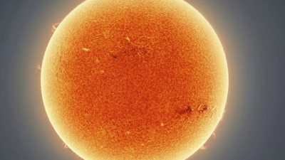 Güneşin en net fotoğrafı çekildi