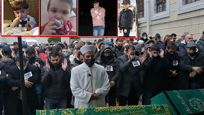 4 çocuk son yolculuğuna uğurlandı