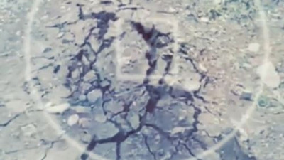 Toprağı yara yara ilerledi kendini bir anda gösterdi! Görenler gözlerine inanamadı