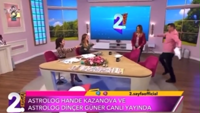 Ünlü astrologdan canlı yayında skandal ifadeler. Sunucular şok oldu