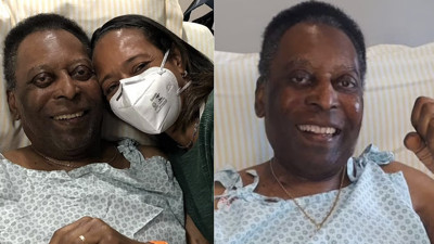 Brezilyalı efsane futbolcu Pele'den iyi haber!