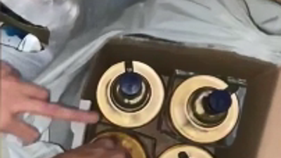 Esenler’de 86 litre kaçak içki ele geçirildi