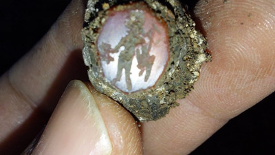 Tam 2 bin yıllık heyecanlandıran keşif. Üzerindeki Hermes figürü dikkat çekti