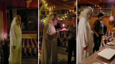 Kendini ‘Mesih’ ilan eden Hasan Mezarcı, Noel’i doğum gününü olarak kutladı