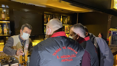 Antalya'da yılbaşı öncesi sahte alkol denetimi