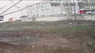 Ecrin'i okula götüren anneannesinin öldüğü kaza kamerada