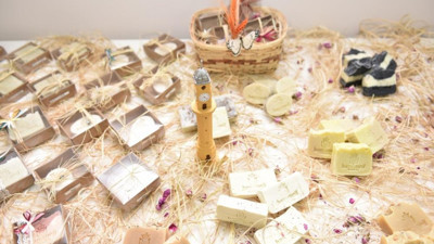 Çorum'da leblebiden sabun yaptılar