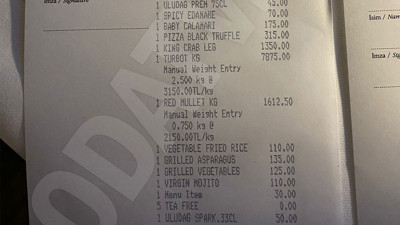 12 bin lira hesap ödeyen 8 bin liralık kalkan balığı yiyen sarayın sağ kolu kim