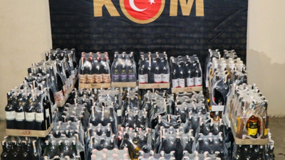 Muş’ta 2 bin 658 adet kaçak içki yakalandı