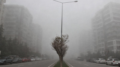 Manisa sis altında kaldı (01 Ocak 2022)