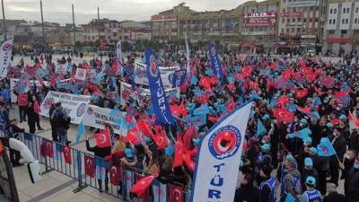 Binlerce emekçi Kocaeli'de meydanları doldurdu