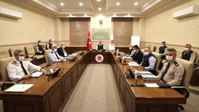 Bakan Akar'dan komutanlarla toplantı (03 Ocak 2022)