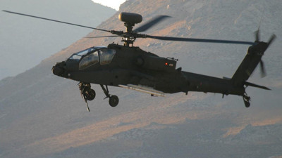 Tunus'ta askeri helikopter düştü