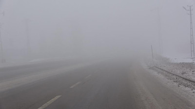 Ağrı’da yoğun sis