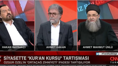 Cübbeli Ahmet Cumhurbaşkanı Erdoğan'a çok kızdı. Canlı yayında Nass tartışması