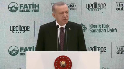 Cumhurbaşkanı Erdoğan 2. Yeditepe Bienali'de konuştu