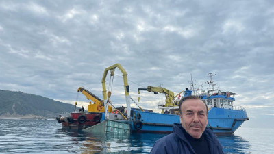 Dinamit yüklü konteyner hakkında yeni gelişme. 4 gün önce denize düşmüştü