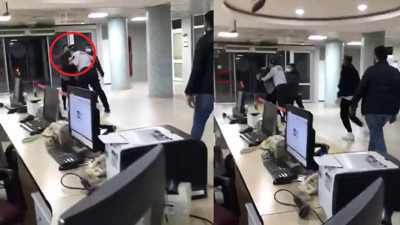 Güvenlik görevlisi hasta yakınına kafa attı. Acil serviste ortalık karıştı