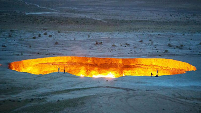 Orta Asya'dan sürpriz haber! Cehennem Kapısı kapatılıyor