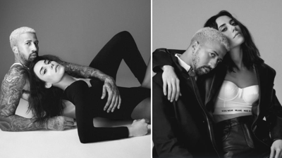 Cansu Dere, Rihanna'nın eski sevgilisiyle beraber