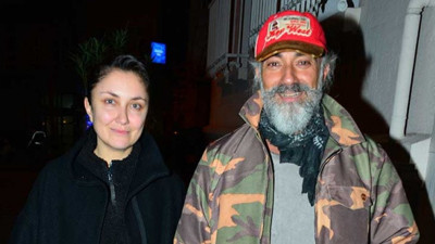 ‘Destan'ın yıldızı sevgilisiyle Cihangir'de el ele görüntülendi