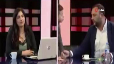 KKTC’de canlı yayında davetsiz misafir