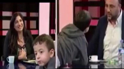 KKTC’de canlı yayında davetsiz misafir