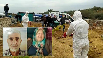 57 yıllık çift, 5 saat arayla koronadan öldü