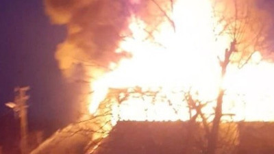 Kahraman komşu canından oldu