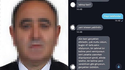 58 yaşındaki profesörün taciz mesajları ortaya çıktı: Seni yatakta...
