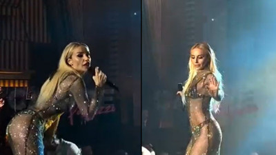 Gülşen'den İzzet Yıldızhan'a sahneden olay gönderme