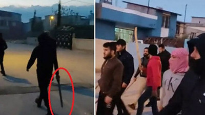 Ellerinde döner bıçakları ve silahlarla sokaklarda yürümüşlerdi. Suriyeliler hakkında flaş gelişme