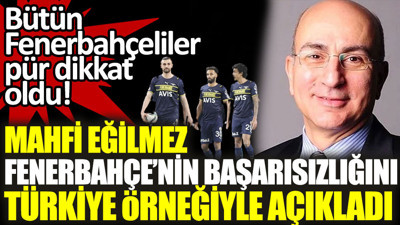 Ünlü ekonomist Mahfi Eğilmez Fenerbahçe'nin neden başarısız olduğunu açıkladı. Ali Koç buna çok alınacak