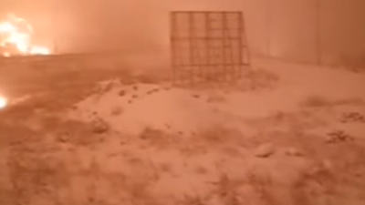 Son dakika... Kahramanmaraş Pazarcık'ta petrol boru hattında patlama