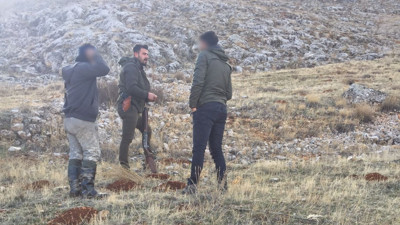 Kaçak avcılara 12 bin lira ceza