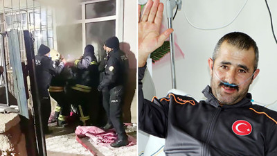 Helal olsun sana kahraman itfaiyeci. Kendi oksijen maskesini çocuklara taktı kalp krizi geçirdi