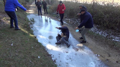 Habere giden gazeteci haber oldu