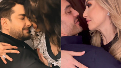 Enis Arıkan ile Selin Şekerci, Hadise’nin evlilik videosunu 'ti’ye aldı