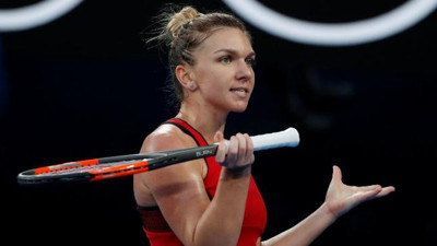 Halep'ten erken veda