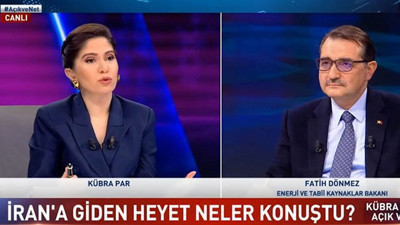 Enerji ve Tabii Kaynaklar Bakanı Fatih Dönmez'e canlı yayında açık açık soruldu: İran'a borcumuz var diye mi doğalgaz kesildi