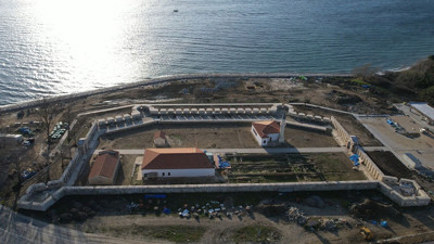 Çanakkale Boğazı'nın 'muhafızı', 202 yıllık Bigalı Kalesi'nin restorasyonunda sona gelindi! Tam 202 yıllık…