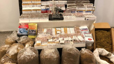 Sivas'ta kaçak tütün operasyonu. 145 kilogram ele geçirildi