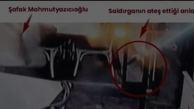 Ece Erken'in eşi Şafak Mahmutazıcıoğlu'na saldırı anı ortaya çıktı