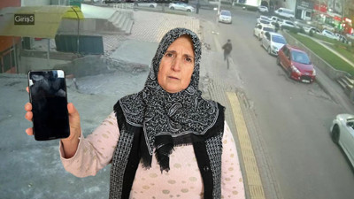 Çantayı kaptılar ama kaçamadılar! İşte o anlar…