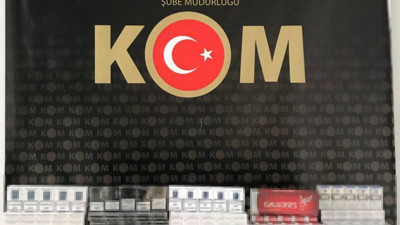 Düğün konvoyundan kaçak sigara çıktı