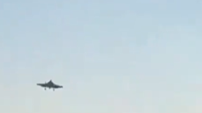 ABD uçağının düşüşü kameralara yansıdı. Güney Çin Denizi’ne düştü