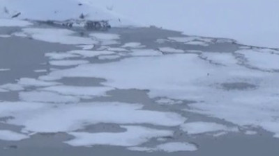 Murat Nehri buz tuttu