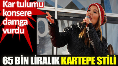 Demet Akalın'ın 65 bin TL'lik Kartepe stili!