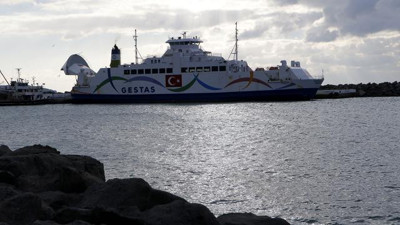 Deniz ulaşımına 'fırtına' engeli (01 Şubat 2022)